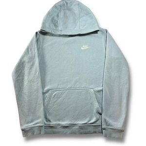 NIKE BABY BLUE CLASSIC HOODIE - (XS-S)